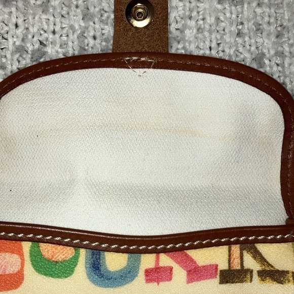 Dooney & Bourke Hearts and Stars Patterned Wristlet - Picture 6 of 11